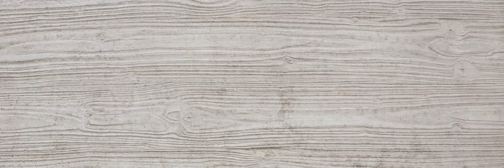 Close-up of a light grey oak-effect plank surface